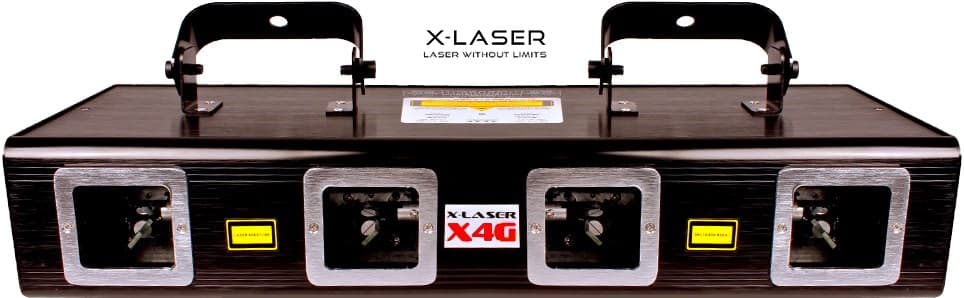 Лазерный проектор, Оборудование для лазерного шоу